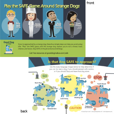Foodservice Dog Bite Prevention Postcard