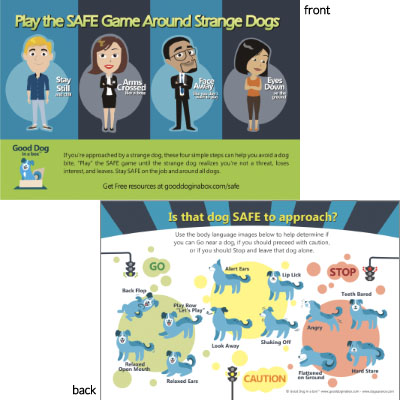 Dog Bite Prevention Postcard